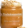 De Pindakaaswinkel pindakaas naturel met pindastukjes 420 ml