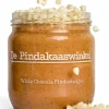 De Pindakaaswinkel pindakaas witte chocolade 420 ml