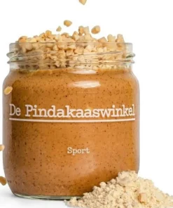 De Pindakaaswinkel pindakaas sport 420 ml