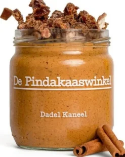 De Pindakaaswinkel pindakaas dadel kaneel 420 ml