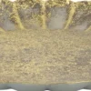 Dijk Natural Collections decoratiebord Elara bruin / goud D 27,7 H 2 cm