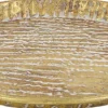 Dijk Natural Collections dienblad lichtgoud D 38 H 3 cm