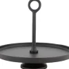 Dijk Natural Collections etagère Elden zwart D 30 H 27 cm