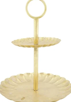 Dijk Natural Collections etagère goud D 28 H 36 cm