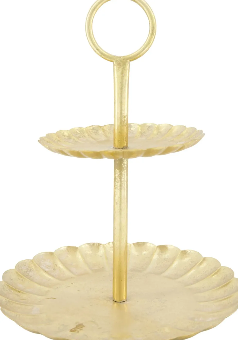 Dijk Natural Collections etagère goud D 28 H 36 cm