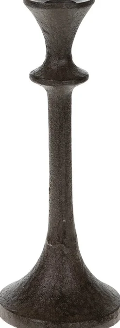 Dijk Natural Collections kandelaar bruin D 9,4 H 23,7 cm