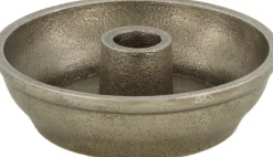 Dijk Natural Collections kandelaar zilver D 13 H 4 cm