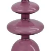 Dijk Natural Collections kandelaar paars D 8,5 H 19,5 cm
