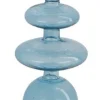 Dijk Natural Collections kandelaar blauw D 8,5 H 19,5 cm