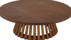 Dijk Natural Collections serveerschaal Tomasso naturel D 28 H 9 cm