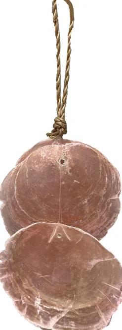 Dijk Natural Collections wandhanger Wilbert roze 8 x 2 x 12 cm