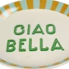Dinerbord Ciao Bella wit D 25 H 3,5 cm