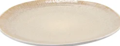 Dinerbord Tzia beige / wit D 26 H 1 cm