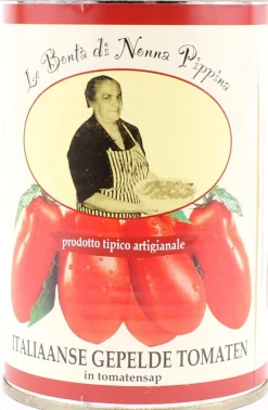 Di Nonna Pippina Italiaanse gepelde tomaten 400 g