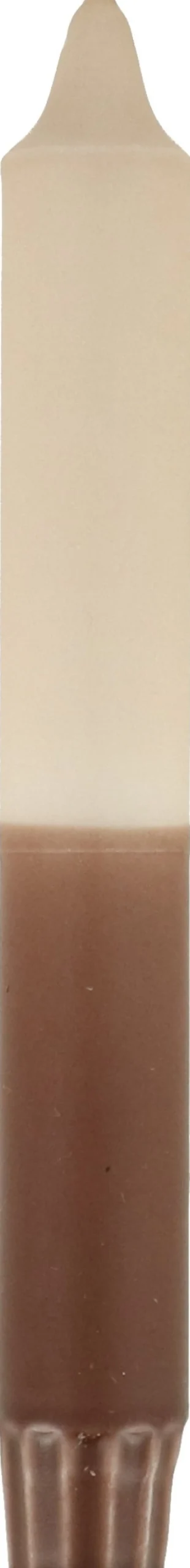 Dippy dinerkaars Dubbeldip bruin 6 uur D 2,1 H 19 cm