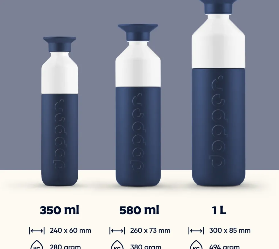 Dopper drinkfles Insulated breaker blue 350 ml