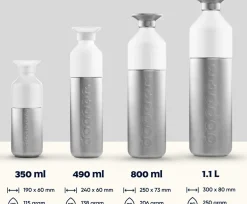 Dopper drinkfles Steel 800 ml