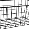 Draadmand Cas zwart 24 x 18 x 10 cm