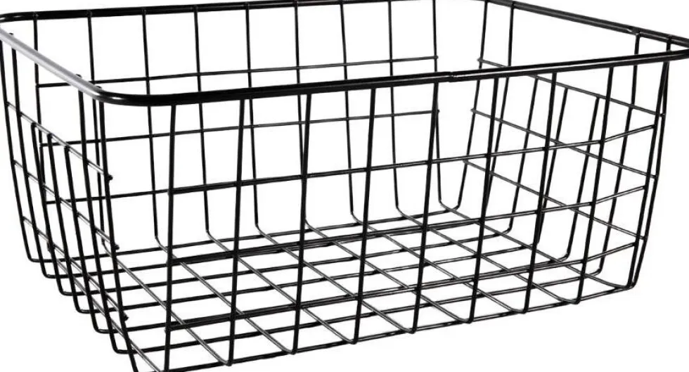 Draadmand Cas zwart 20 x 15,5 x 8 cm