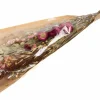 Droogbloemen Veldboeket Susan roze H 60 cm