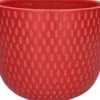 Duif bloempot Bell fuchsia D 21 H 18 cm