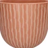Duif bloempot Bell zalm D 27 H 24cm