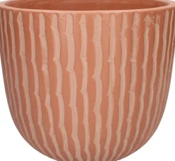 Duif bloempot Bell zalm D 27 H 24cm