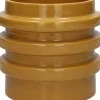 Duif bloempot Fizz geel D 15 H 14 cm