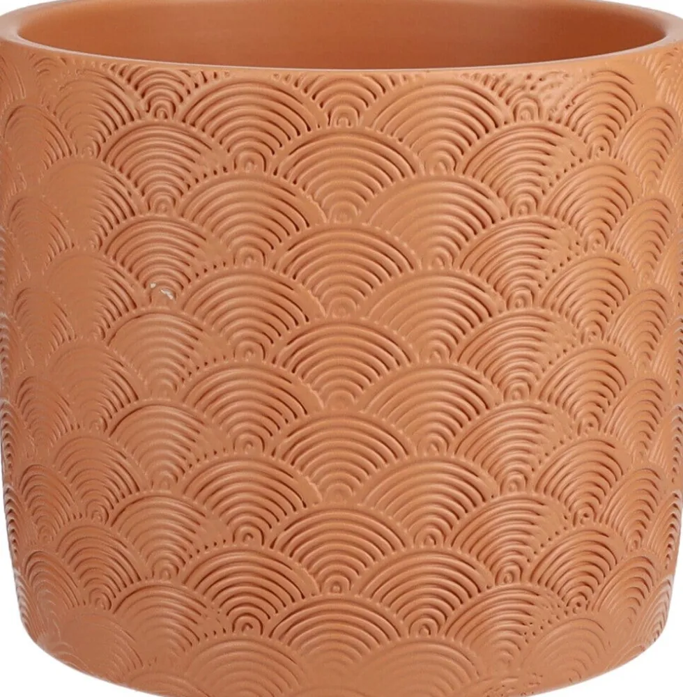 Duif bloempot Napoli terracotta D 14 H 12,3 cm