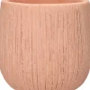 Duif bloempot Perzik oranje D 16,5 H 14 cm