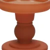 Duif kandelaar Liora bruin D 8,5 H 8,5 cm