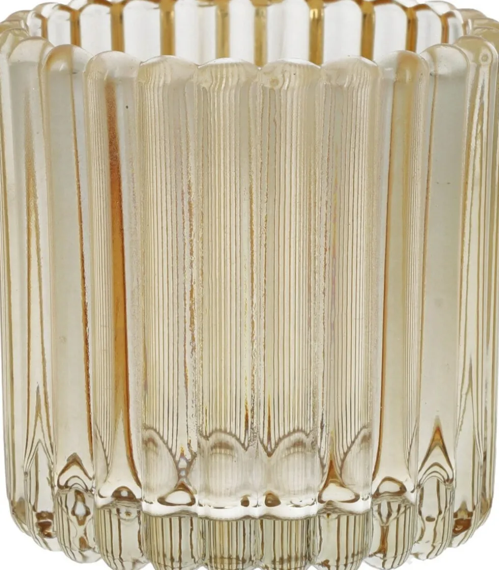 Duif waxinelichthouder Bliss crème D 7,5 H 7,4 cm