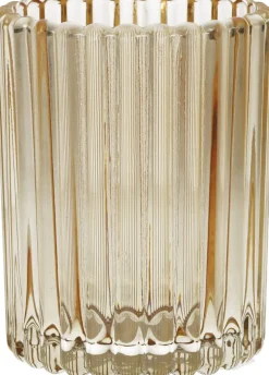 Duif waxinelichthouder Bliss beige D 7,8 H 10 cm