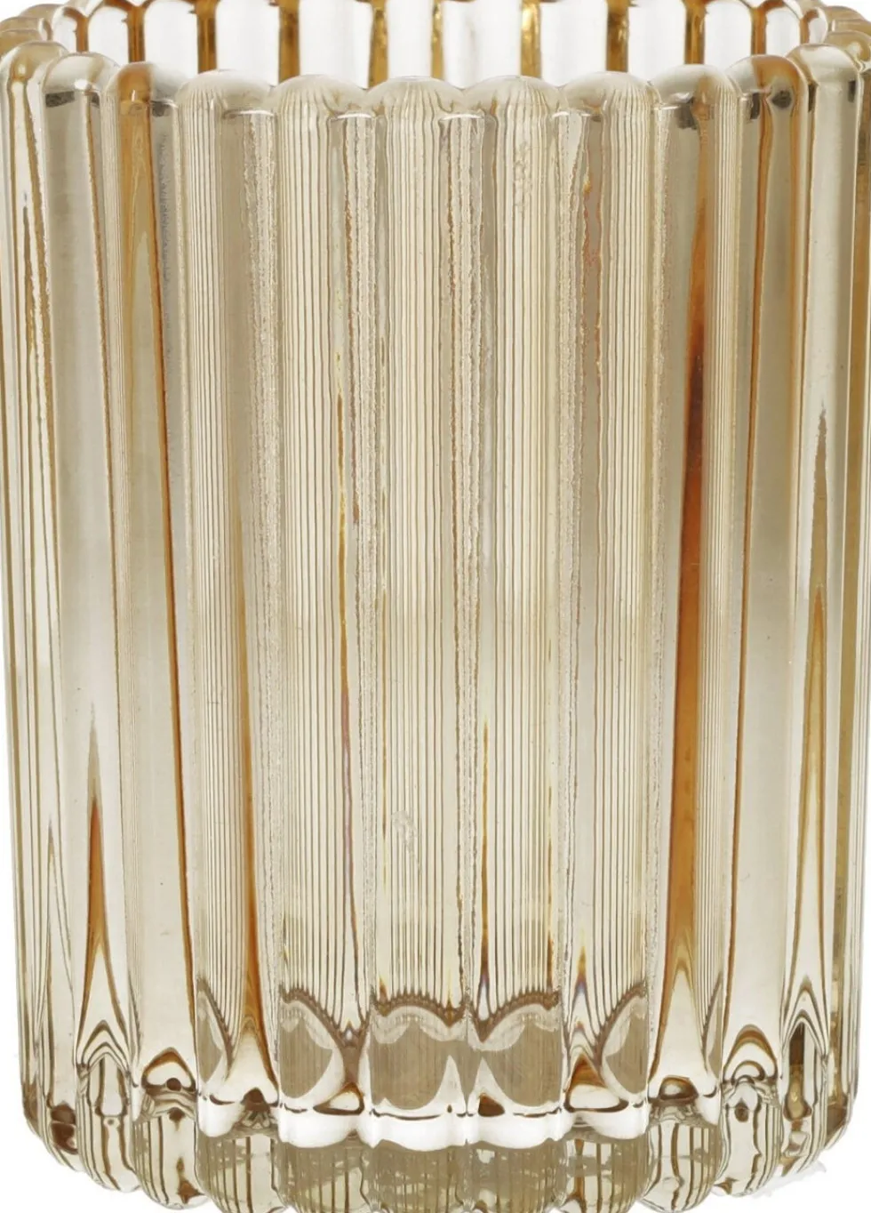 Duif waxinelichthouder Bliss beige D 7,8 H 10 cm