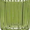 Duif waxinelichthouder Bliss groen D 7,5 H 7,4 cm