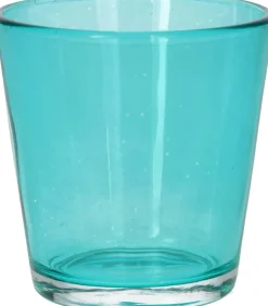 Duif waxinelichthouder Denver blauw D 7,5 H 7,6 cm
