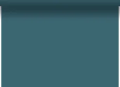 Duni kersttafelloper 3 in 1 Ocean Teal blauw 40 x 480 cm