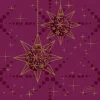 Duni servet Gilded Bauble bordeaux 40 x 40 cm 12 stuks