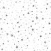 Duni servet Silver Stardust wit 33 x 33 cm 20 stuks