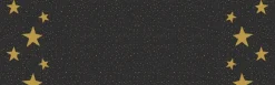 Duni tafelkleed Sparkles zwart 138 x 220 cm