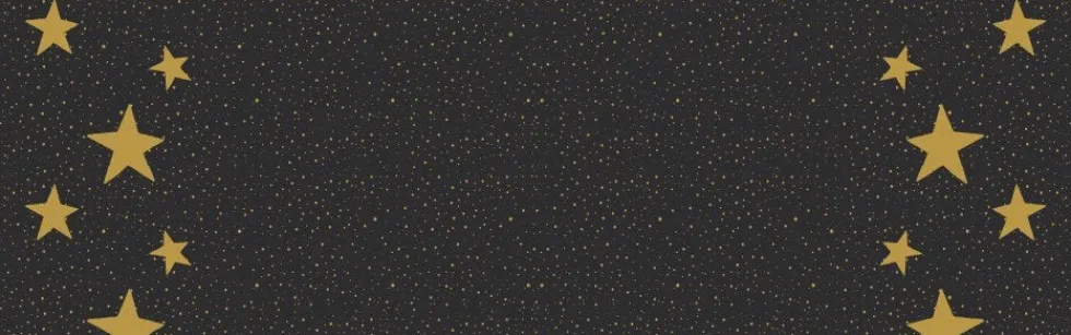 Duni tafelkleed Sparkles zwart 138 x 220 cm