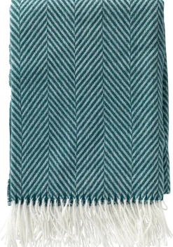Dutch Decor plaid Josefien blauw 140 x 180 cm