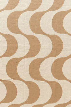 Dutch Decor plaid Swirl beige 140 x 180 cm