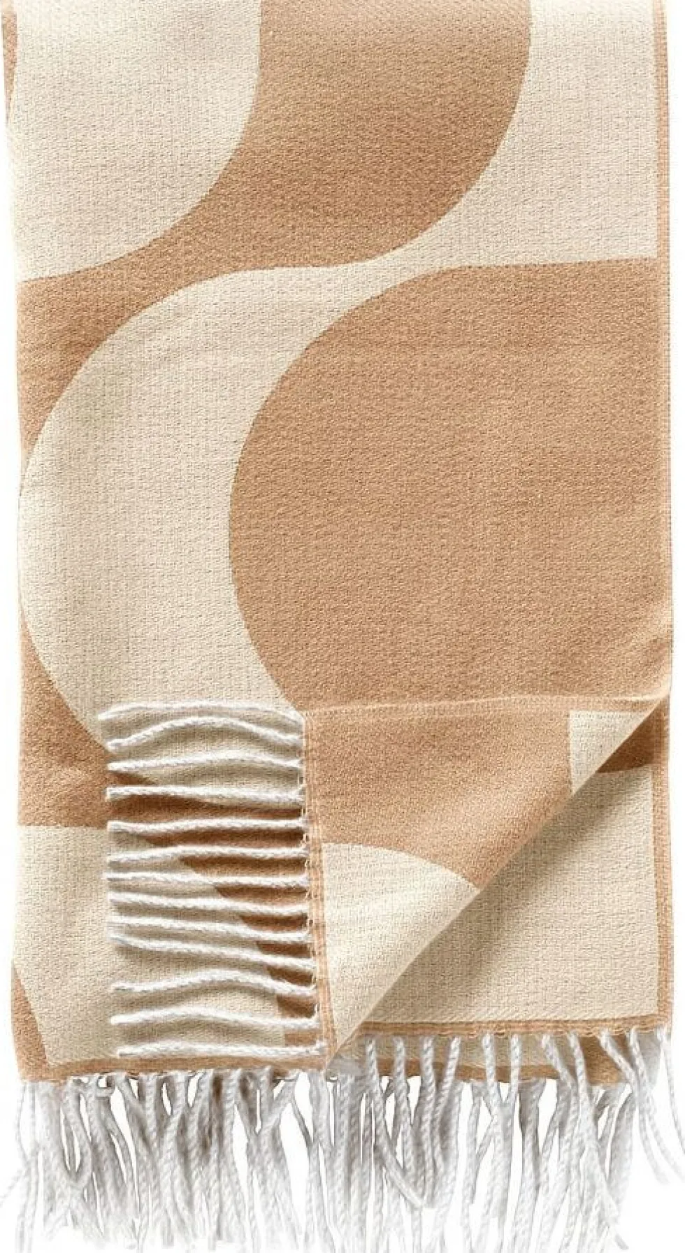 Dutch Decor plaid Swirl beige 140 x 180 cm