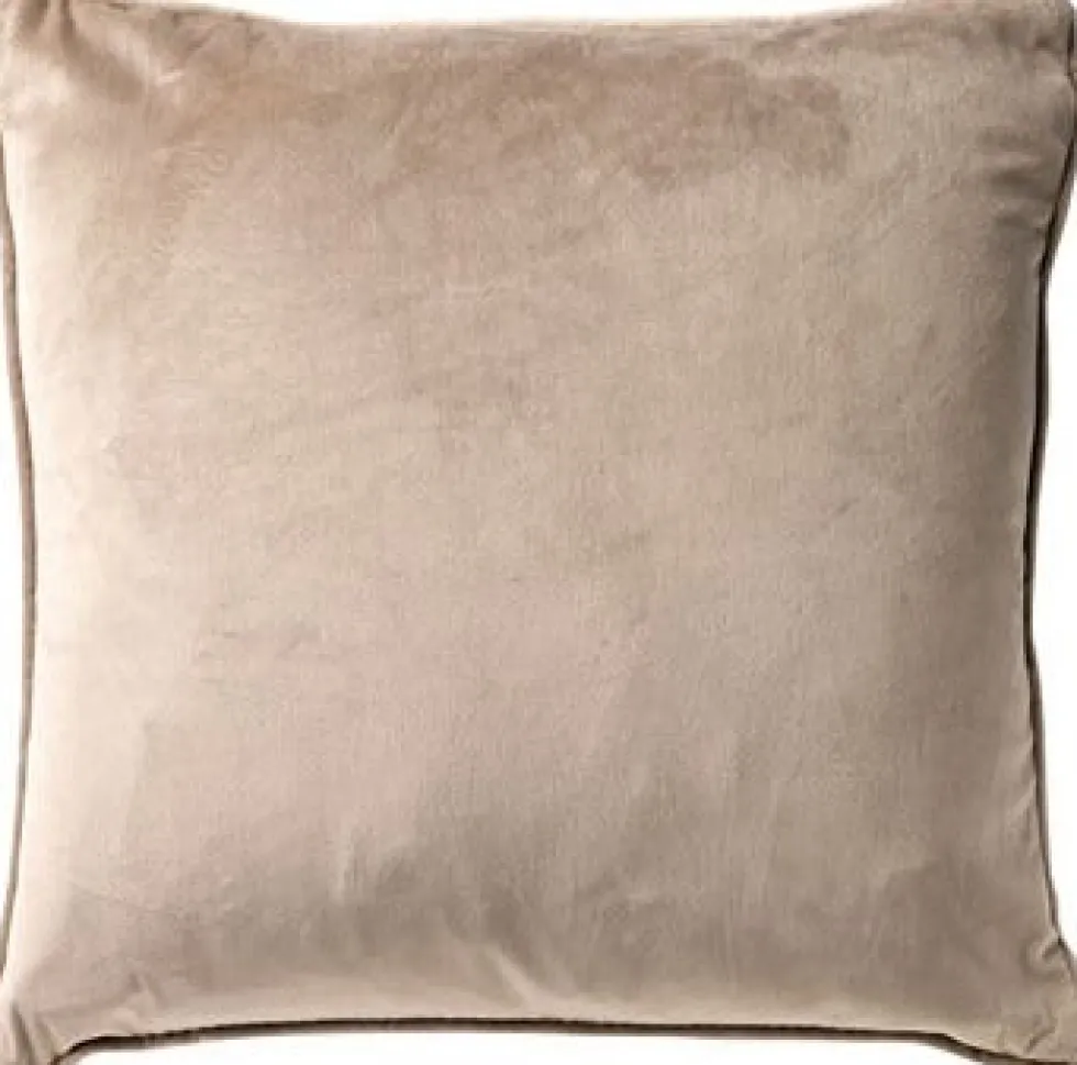 Dutch Decor sierkussen Finn beige 45 x 45 x 22 cm