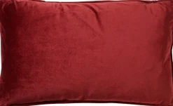 Dutch Decor sierkussen Finn rood 30 x 50 x 10 cm