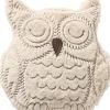 Dutch Decor sierkussen Hoot uil crème 35 x 40 cm