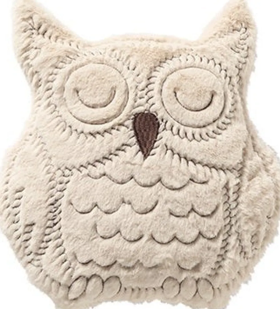 Dutch Decor sierkussen Hoot uil crème 35 x 40 cm