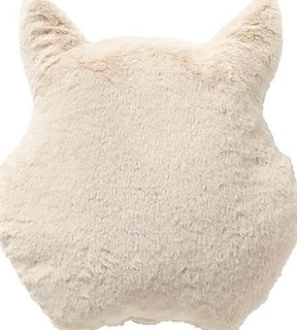 Dutch Decor sierkussen Hoot uil crème 35 x 40 cm