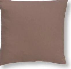 Dutch Decor sierkussen James taupe 45 x 45 x 22 cm
